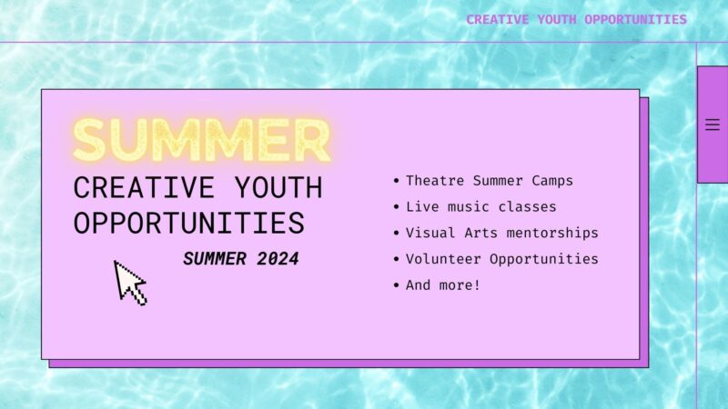 Creative Youth Opps