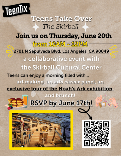 Skirball June 20th Event 2